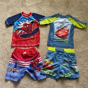 5T and 4T boy swim suits